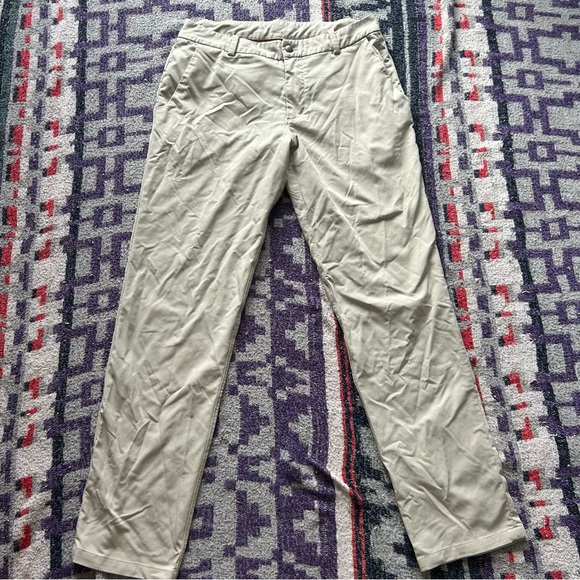 Lululemon tan pants quick dry material - Picture 1 of 9